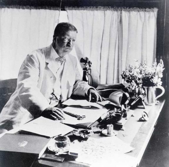 Former President Teddy Roosevelt was a key figure in early conservation efforts.