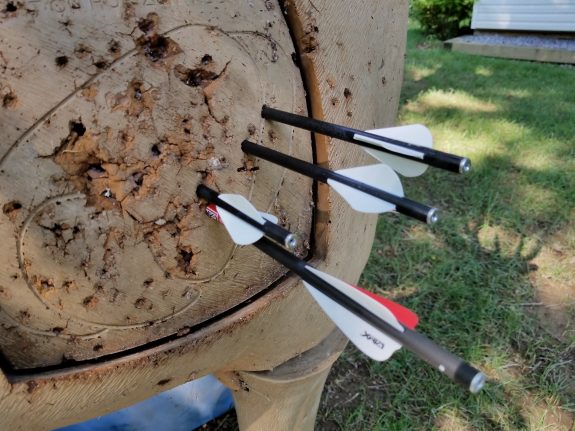 300-grain broadheads give standard crossbow arrows greater penetration