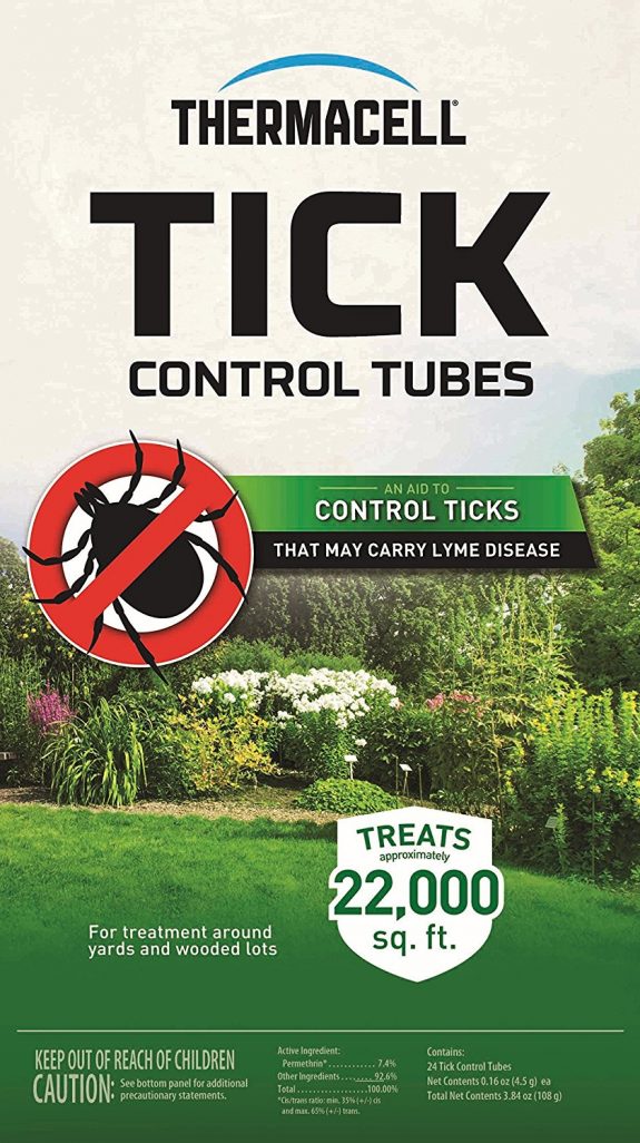 Tick tubes will protect your family and pets.