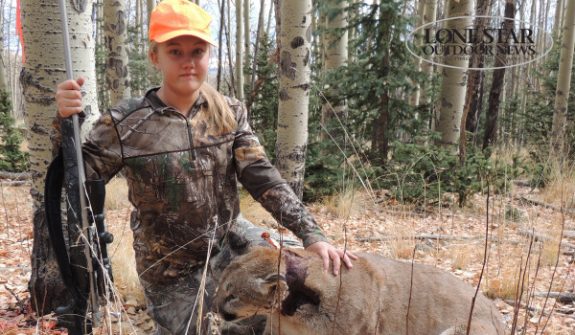 Alyssa Caldwell was elk hunting with her father and  felt that she was being watched.