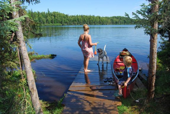 Family_and_Dog_on_Lake_Pier Photo by Ronald Laubenstein Courtesy of USFWS