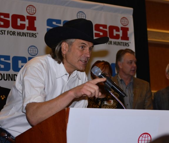 The always enthusiastic Jim Shockey helped kick off the 2015 SCI Convention in Las Vegas.