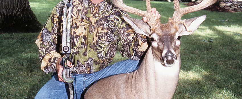 Jeff Harrison with a great suburban Maryland buck taken on opening day.
