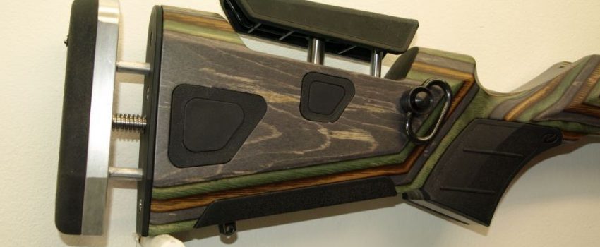 Boyd's At-One stock adjust for length-of-pull and comb height with the push of a button.