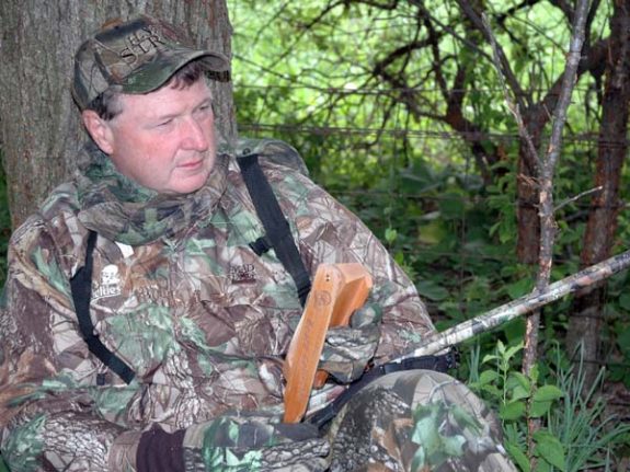 Salter avoids the heat of mid day, but has had excellent success in early and late afternoon.