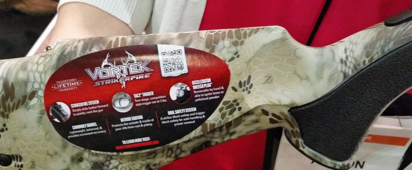 Traditions offers their long-range muzzleloader with a 26-inch barrel.