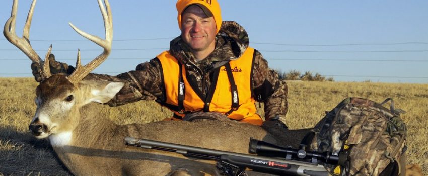 Mark Kayser took this great buck on a Nebraska muzzleloading hunt.