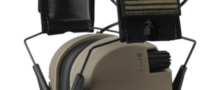 WGE' Razor Slim Electronic Muffs are compact and effective.