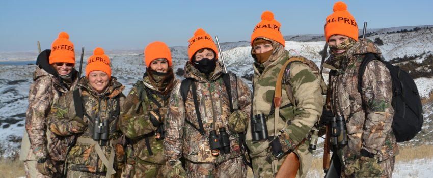A group of women hunters recently braved the frigid South Dakota temperatures, snow, and wind recently. Here's how they stayed warm.